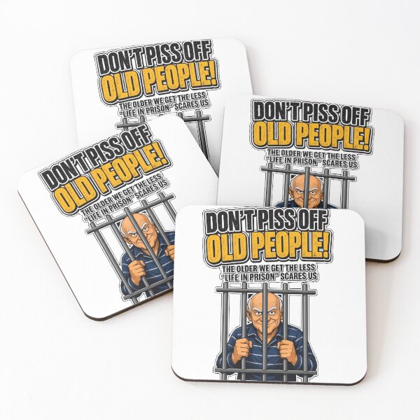 Item preview, Don't anger old people designed and sold by Rubber Lips.