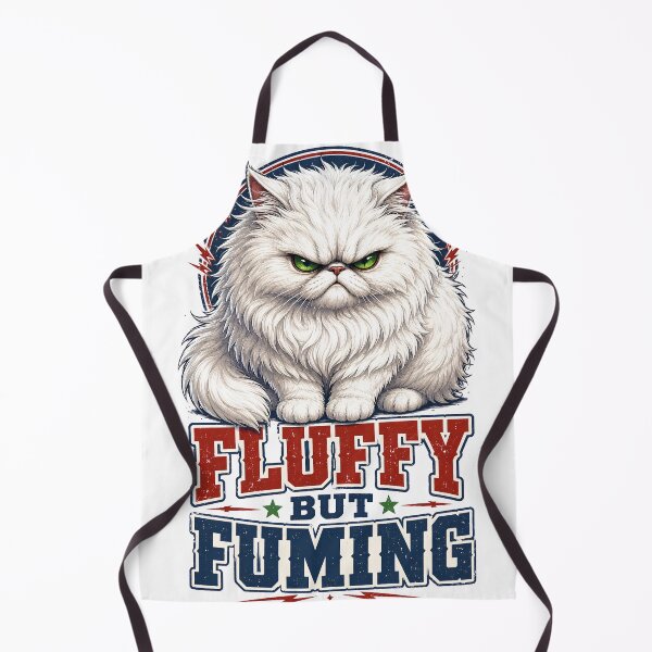 Item preview, Fluffy But Fuming Persian Cat Lover Gift designed and sold by Retro Rascals Co..