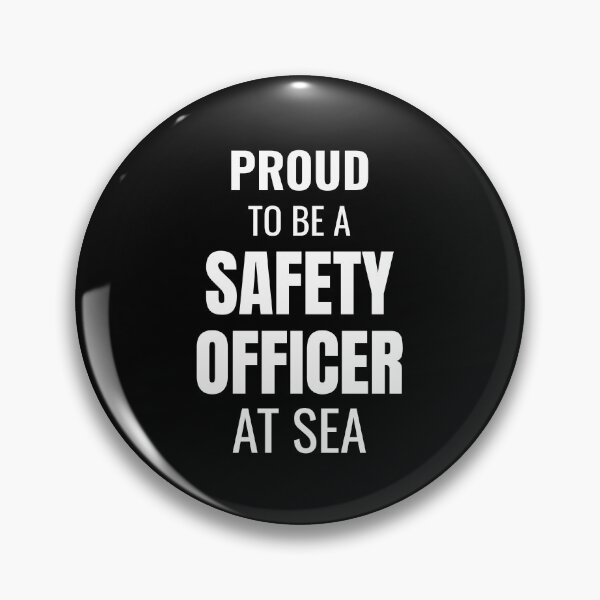 Item preview, Proud to be a Safety Officer at Sea (White) designed and sold by ShipCrewNation.