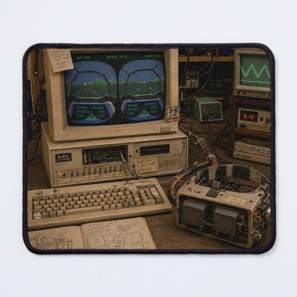Item preview, Retro Virtual Reality Lab designed and sold by ArtFritz.