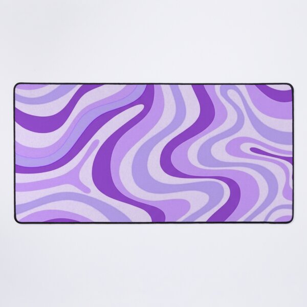 Item preview,  Liquid Swirl Retro Abstract in purple tones, Cream, and White designed and sold by Differenceee.