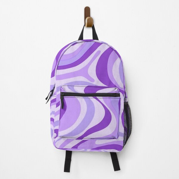 Item preview,  Liquid Swirl Retro Abstract in purple tones, Cream, and White designed and sold by Differenceee.