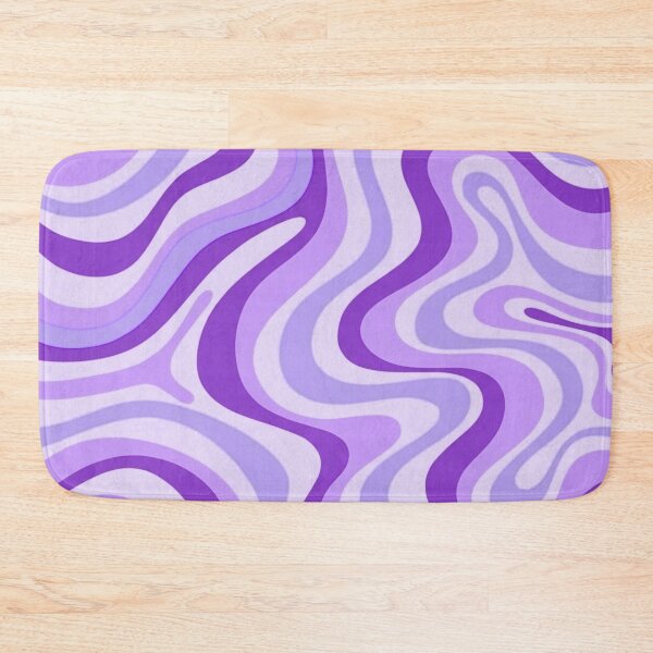 Item preview,  Liquid Swirl Retro Abstract in purple tones, Cream, and White designed and sold by Differenceee.