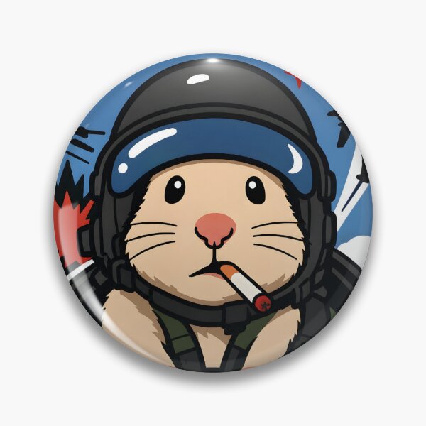 Item preview, Cute Fighter Pilot Cat designed and sold by Peac7e.