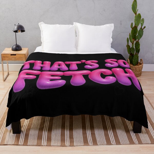 Item preview, That's So Fetch Funny Trendy Bubble Letter Y2K Design designed and sold by Barkashow.