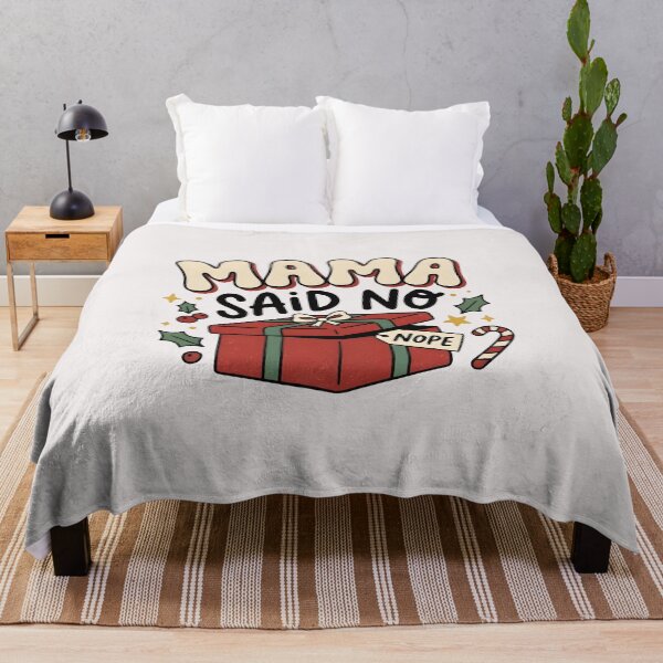 Item preview, Mama Said No Funny Christmas designed and sold by LuloCreative.
