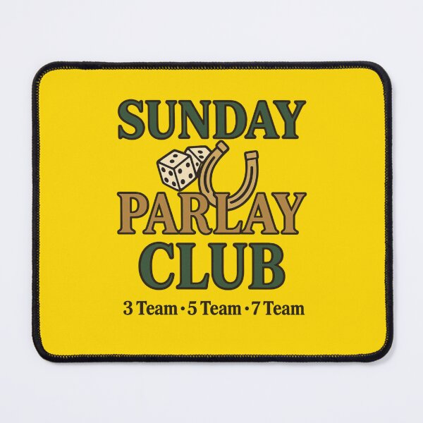 Item preview, Sunday Parlay Club - Sports Betting & Lucky Horseshoe designed and sold by creativerooney.