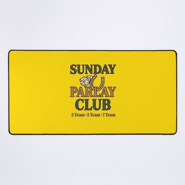 Item preview, Sunday Parlay Club - Sports Betting & Lucky Horseshoe designed and sold by creativerooney.