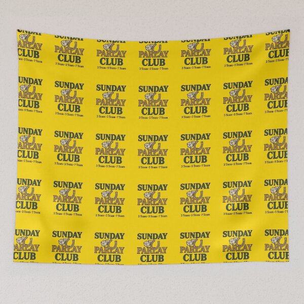 Item preview, Sunday Parlay Club - Sports Betting & Lucky Horseshoe designed and sold by creativerooney.