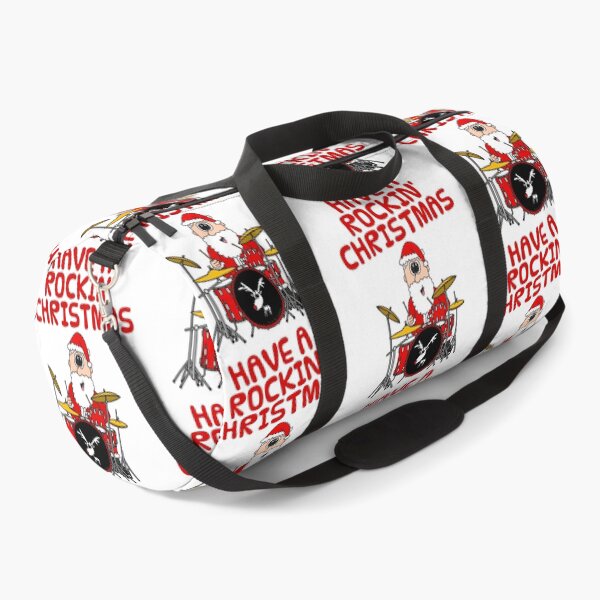 Item preview, Have A Rockin' Christmas, Santa Playing Drums, Drummer Musician designed and sold by doodlerob.