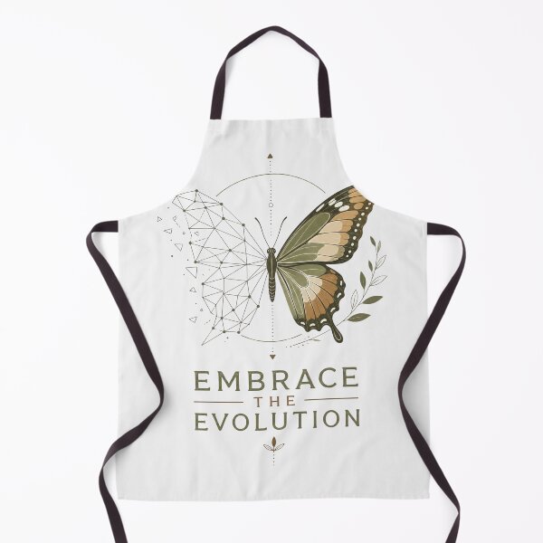 Item preview, Embrace the Evolution – Minimalist Bold Typography – Personal Growth Quote Art designed and sold by bobscraze.