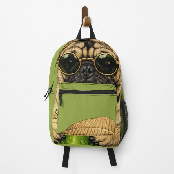 Item preview, Pug drinking Matcha designed and sold by PhotosByG.