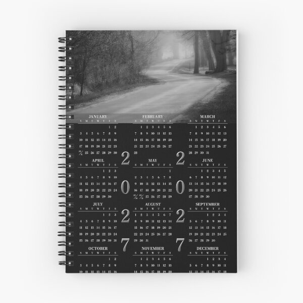 Item preview, Country Road • 2027 Year-at-a-glance Calendar  designed and sold by photoclique.