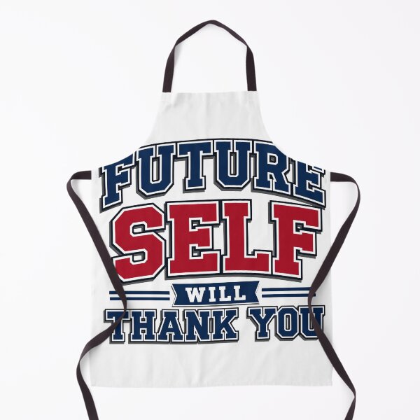 Item preview, Future Self Will Thank You – Bold Collegiate Athletic Lettering – Motivational Quote Art designed and sold by bobscraze.