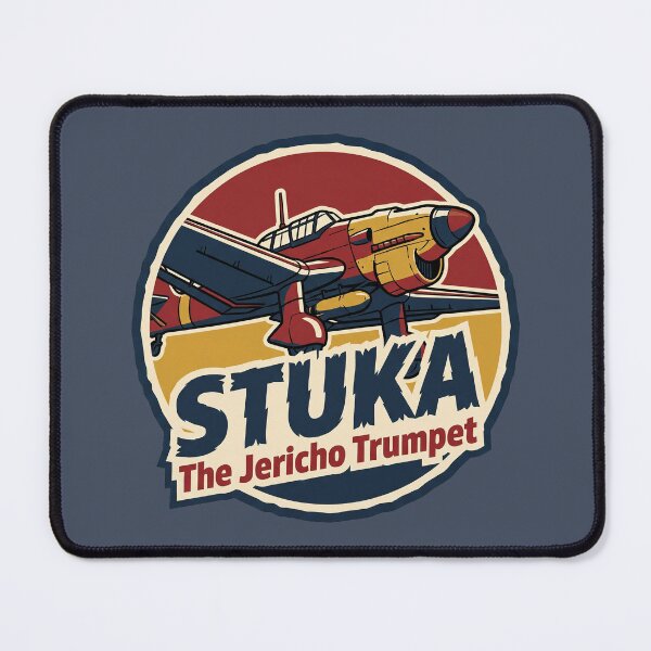 Item preview, Ju 87 Stuka Dive Bomber The Jericho Trumpet Vintage Emblem designed and sold by KiwiRider.