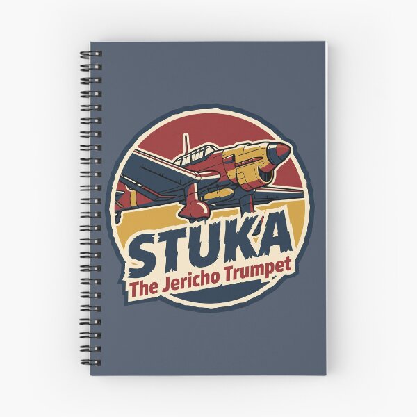Item preview, Ju 87 Stuka Dive Bomber The Jericho Trumpet Vintage Emblem designed and sold by KiwiRider.