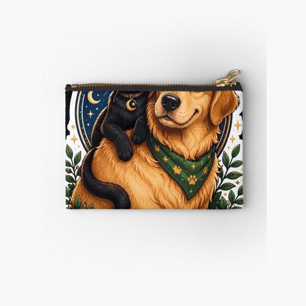 Item preview, My Animals Get Me Cat Dog Best Friends Art designed and sold by Retro Rascals Co..