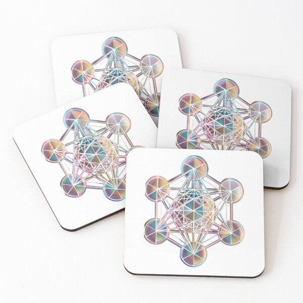 Item preview, Holographic Metatron's Cube - Sacred Geometry Art  designed and sold by LC&LCPlatform.