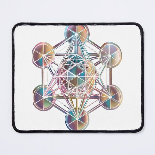Item preview, Holographic Metatron's Cube - Sacred Geometry Art designed and sold by LC&LCPlatform.