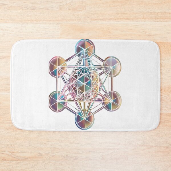 Item preview, Holographic Metatron's Cube - Sacred Geometry Art  designed and sold by LC&LCPlatform.