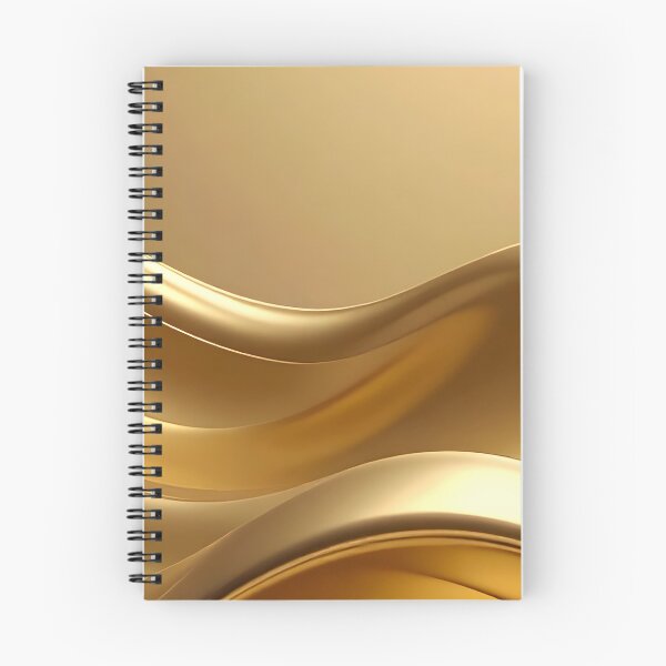 Item preview, Abstract Flowing Liquid Gold Wave Artwork designed and sold by BetweenForms.