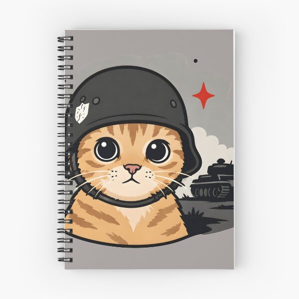 Item preview, Cute Soldier Cat With Tank designed and sold by Peac7e.