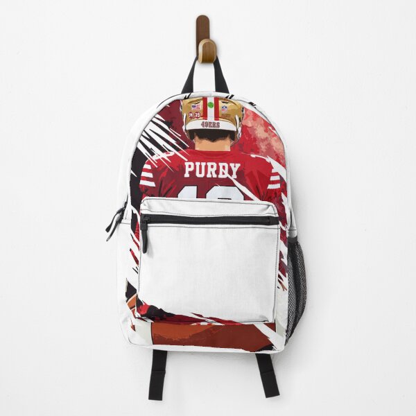 Item preview, Brock Purdy Football Back View Artwork with Jersey Number 13 designed and sold by Zigmak.