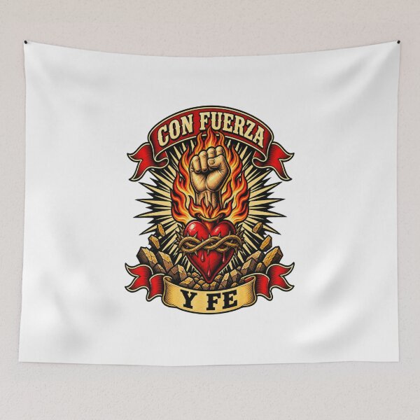 Item preview, Fuerza y fe unidas designed and sold by Dresut.