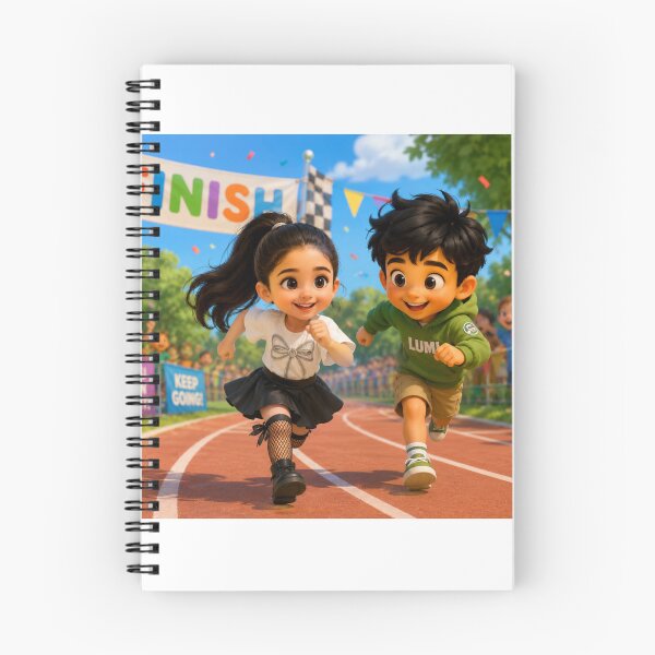 Item preview, Lumi and His Friend – Race to the Finish designed and sold by LumivaraGallery.