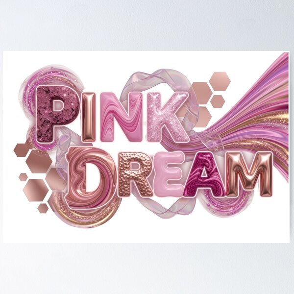 Item preview, Stylish PINK DREAM v2 designed and sold by dazzlemakers.