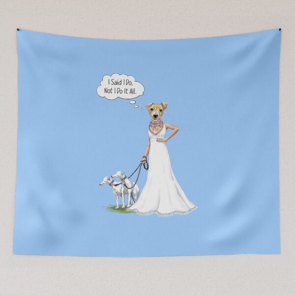 Item preview, Dog Bride Wadding Day designed and sold by Skayana.