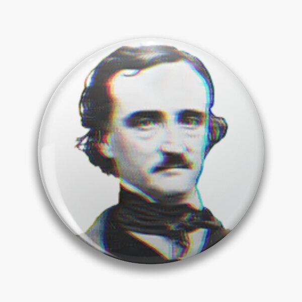 Item preview, Edgar Allen Poe Glitch designed and sold by BloomPhotoArt.