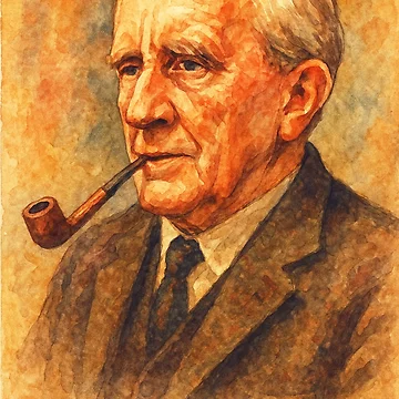 Artwork thumbnail, J. R. R. Tolkien by Sarcastic designs