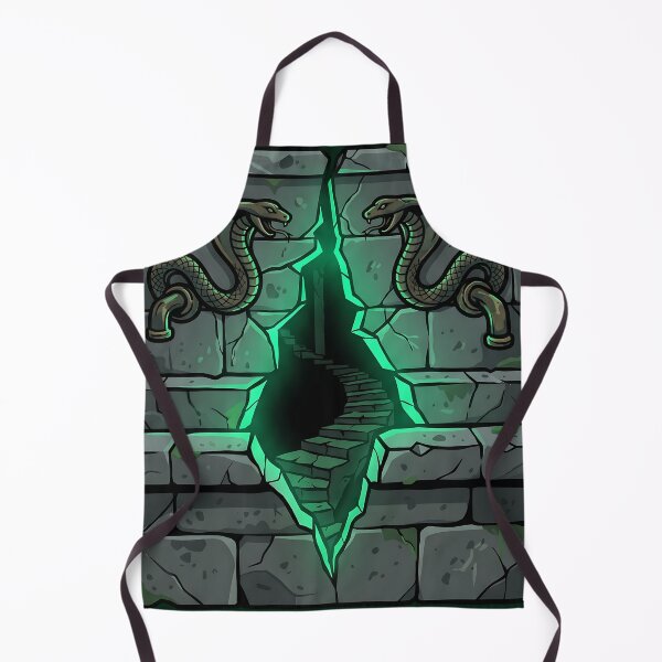 Item preview, Secret Chamber Snake Sink Entrance - Magical Passage Vector Art designed and sold by KreonaTime.