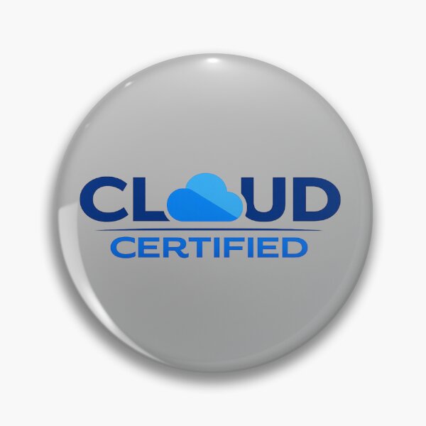 Item preview, Cloud Certified Design | Microsoft Azure colors | Stickers, T-Shirts, Mugs, Backpacks, Pins, Notebooks & More designed and sold by I am Certified Designs.