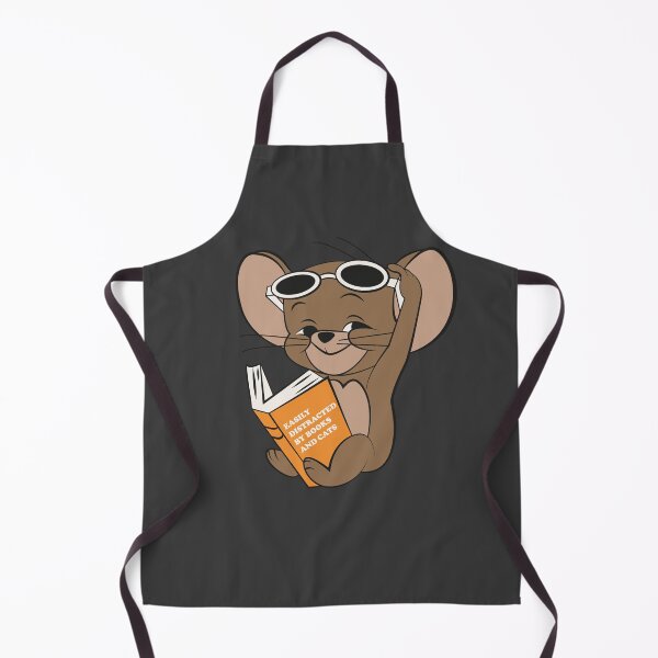 Item preview, Easily Distracted by Books and Cats (Black Edition) designed and sold by beboplab.