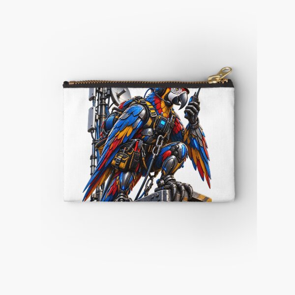 Item preview, Steel Macaw Industrial Communications Technician – Mechanical Parrot Worker designed and sold by SteelCoat Studio.