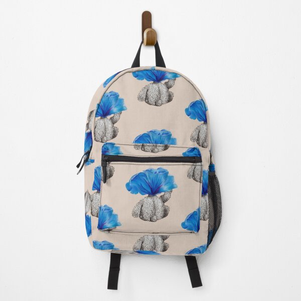 Item preview, Blue Flower Bear designed and sold by Amanda Adela Art.