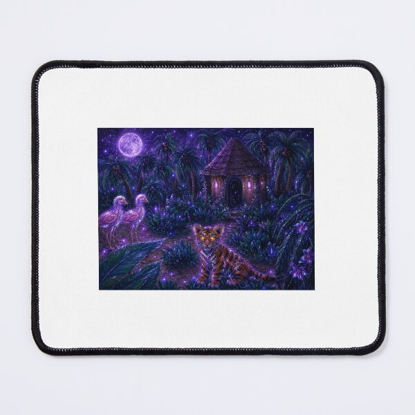 Item preview, Glowing Tiger designed and sold by Aquamarineelle.