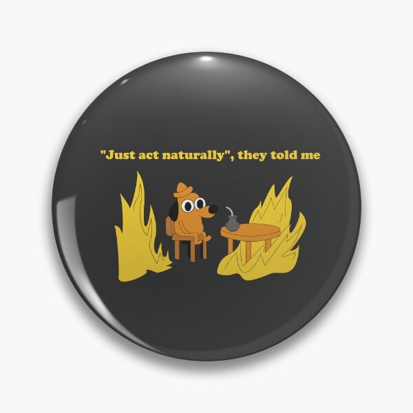 Item preview, Trying to Act Natural Funny Cartoon Dog (Black Edition) designed and sold by beboplab.