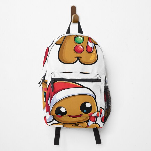 Item preview, Cute Christmas Gingerbread Mascot designed and sold by Retro Whimsy.