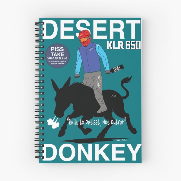 Item preview, DESERT DONKEY KLR650 Artwork V1 designed and sold by PISS TAKE .