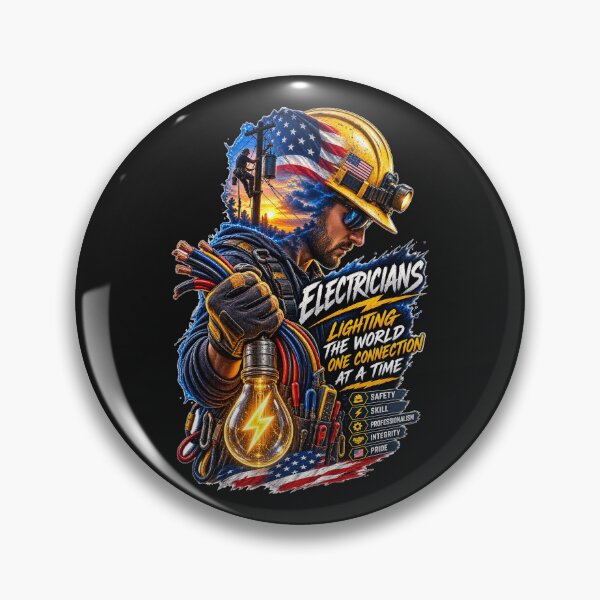 Item preview, Electricians Lighting the World One Connection designed and sold by JAR Designs and Development.