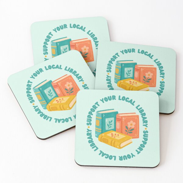 Item preview, Support Your Local Library designed and sold by Spring Things.