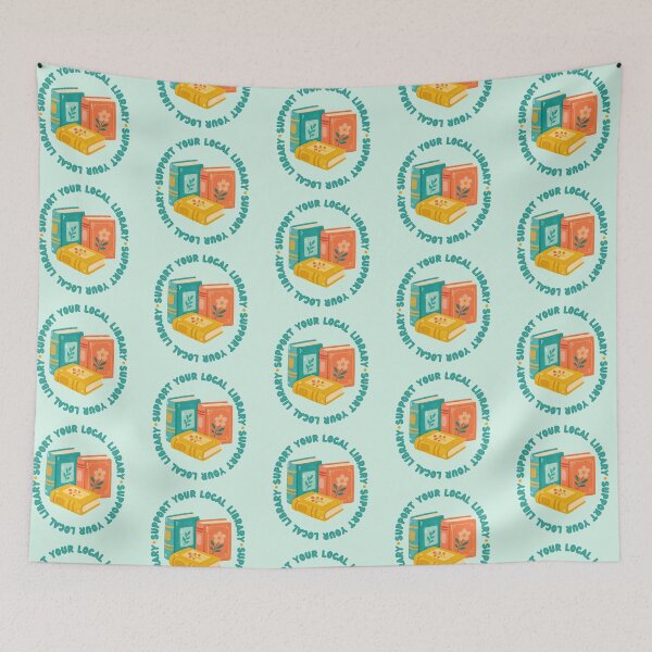 Item preview, Support Your Local Library designed and sold by Spring Things.