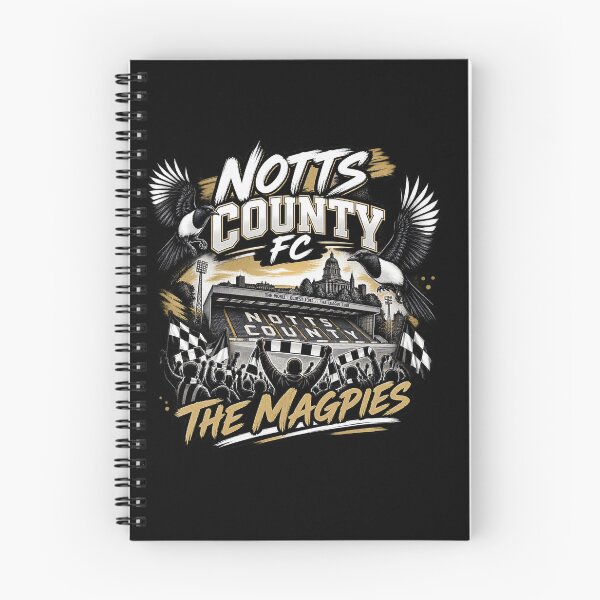 Item preview, Notts County FC The Magpies T-Shirt | World's Oldest Football League Club | Retro Football Fan Design designed and sold by GarnerSupplyCo.