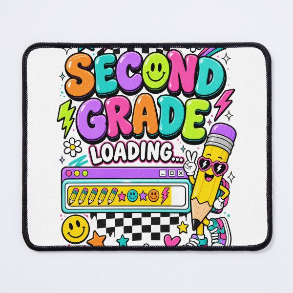 Item preview, econd Grade Loading – Retro Y2K 2nd Grade Back to School designed and sold by LifeProApperal.
