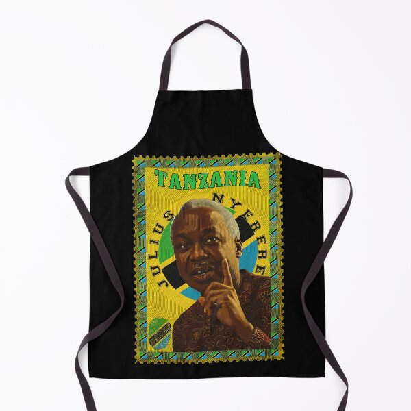 Item preview, Julius Nyerere Mwalimu Tanzania Vintage Postage Stamp Art | Ujamaa Pan-Africanist Tee & Poster designed and sold by Youngkev-arts.