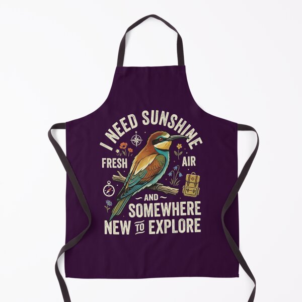 Item preview, European Bee-eater I Need Sunshine Fresh Air And Somewhere New To Explore designed and sold by Max Store.