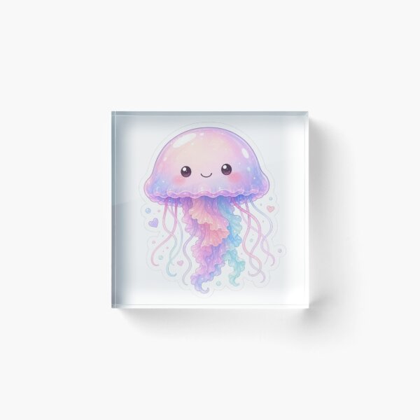 Item preview, Pastel Rainbow Jellyfish designed and sold by Snurly.